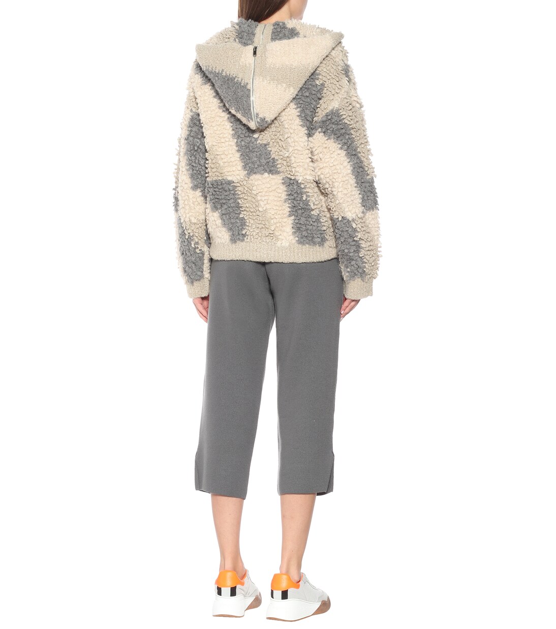 Alpaca and wool-blend hoodie | Stella McCartney