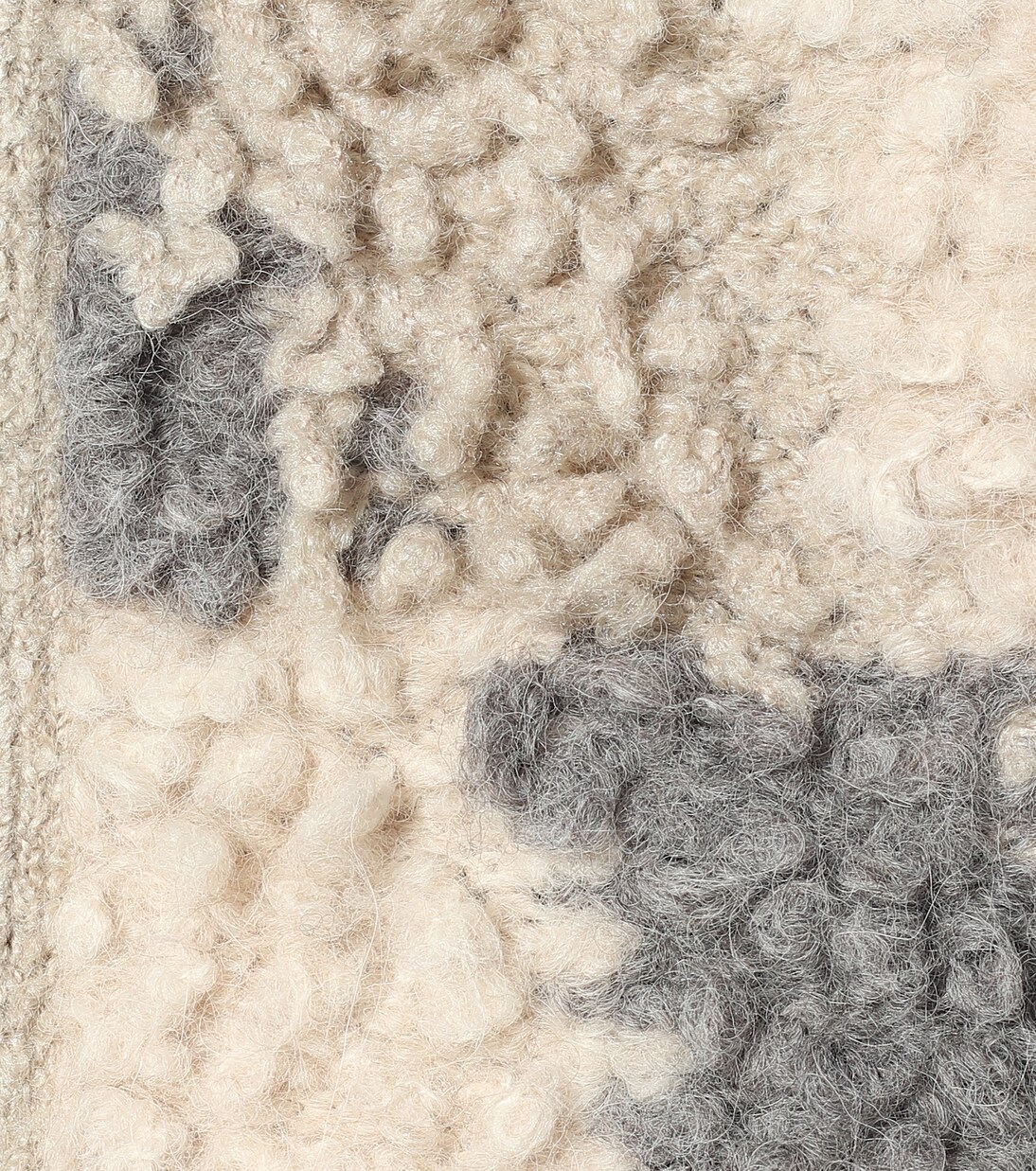 Alpaca and wool-blend hoodie | Stella McCartney