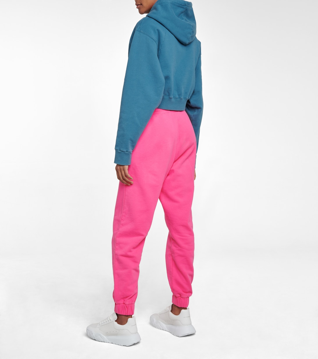 Mimi logo cotton jersey sweatpants | Rotate