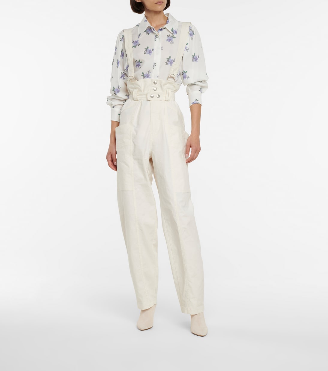 Pantalones tapered Ekla de ripstop | Isabel Marant