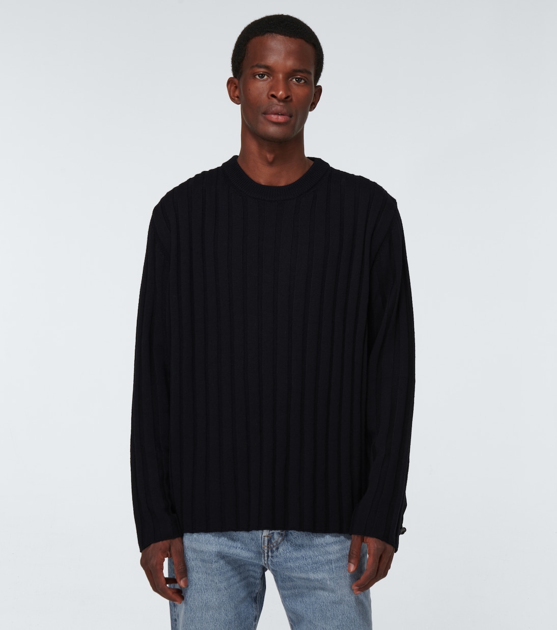 Sudadera de lana con cuello redondo | Valentino