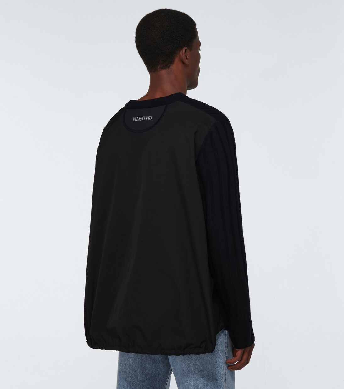 Sudadera de lana con cuello redondo | Valentino