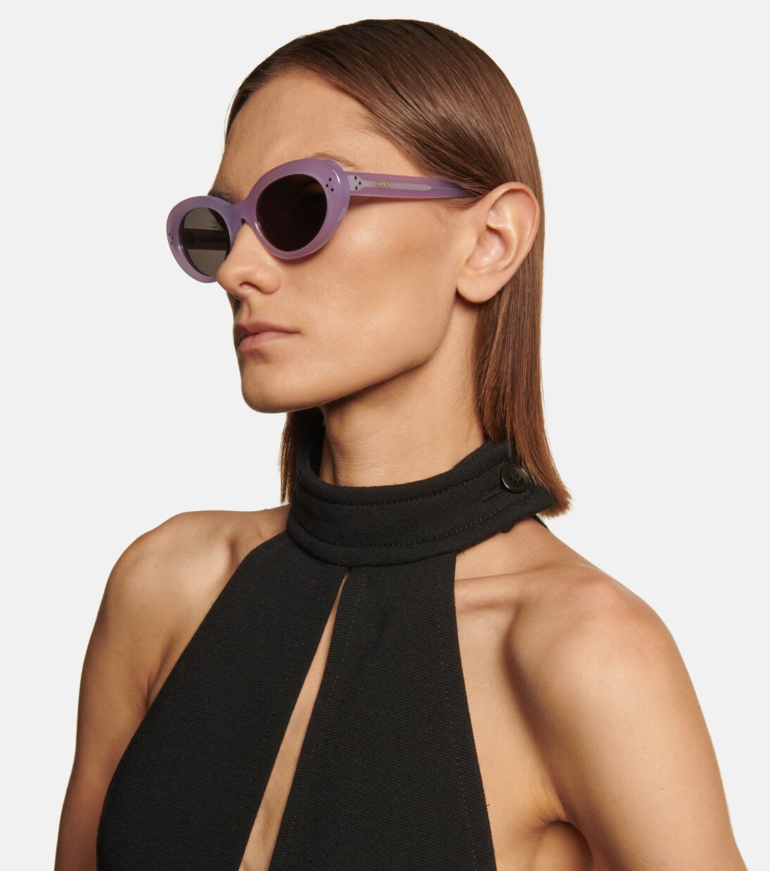Occhiali da sole CELINE stile ovale per giovani trendsetter