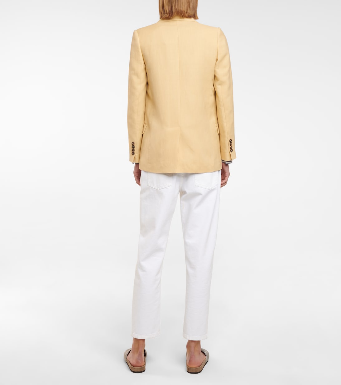 Double-breasted blazer | Brunello Cucinelli