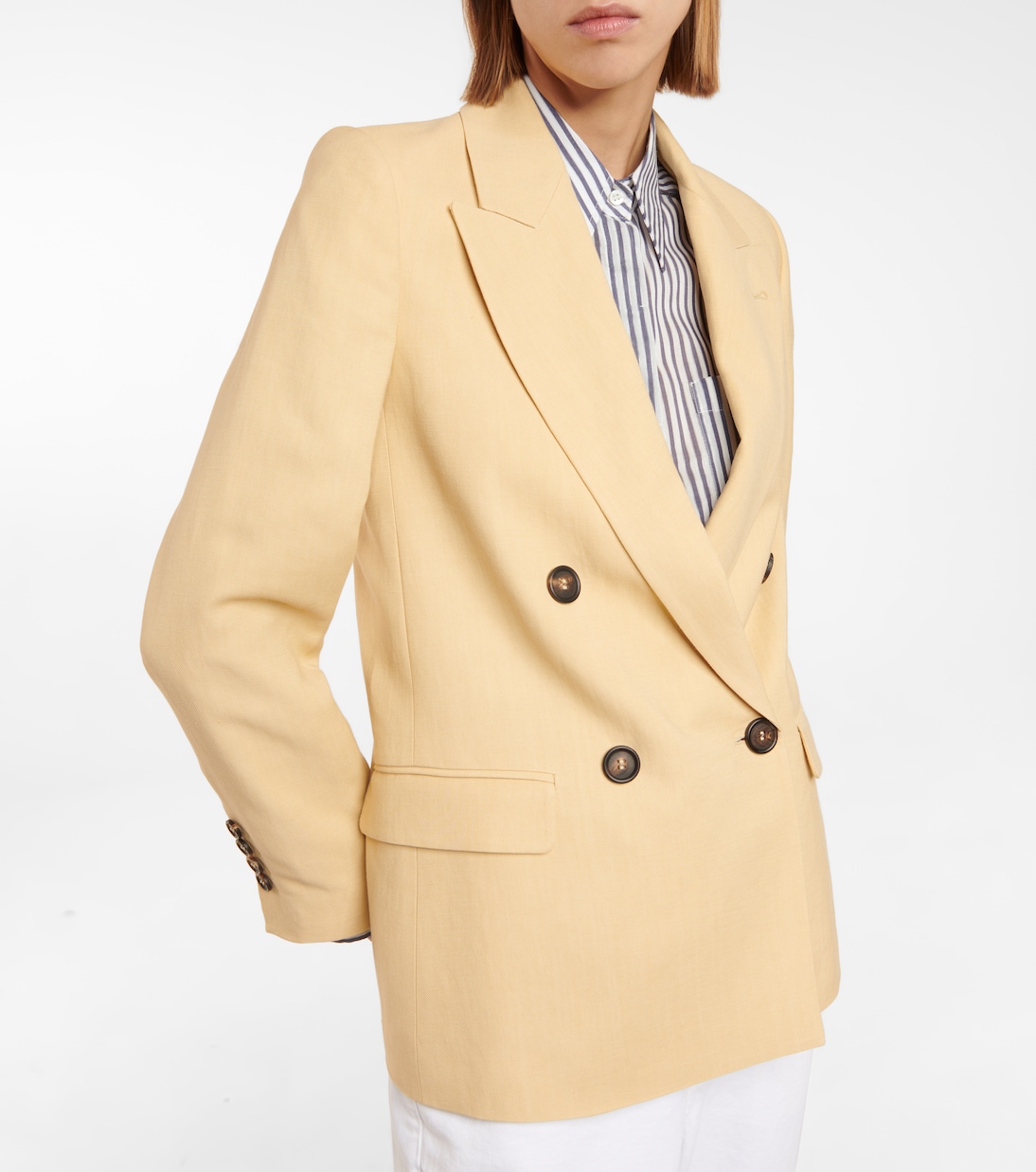 Double-breasted blazer | Brunello Cucinelli