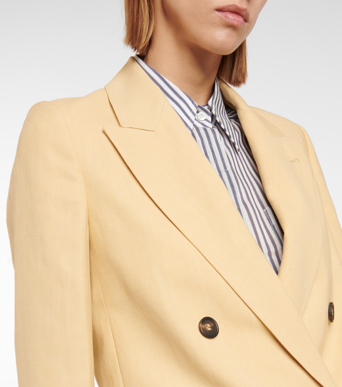 Double-breasted blazer | Brunello Cucinelli