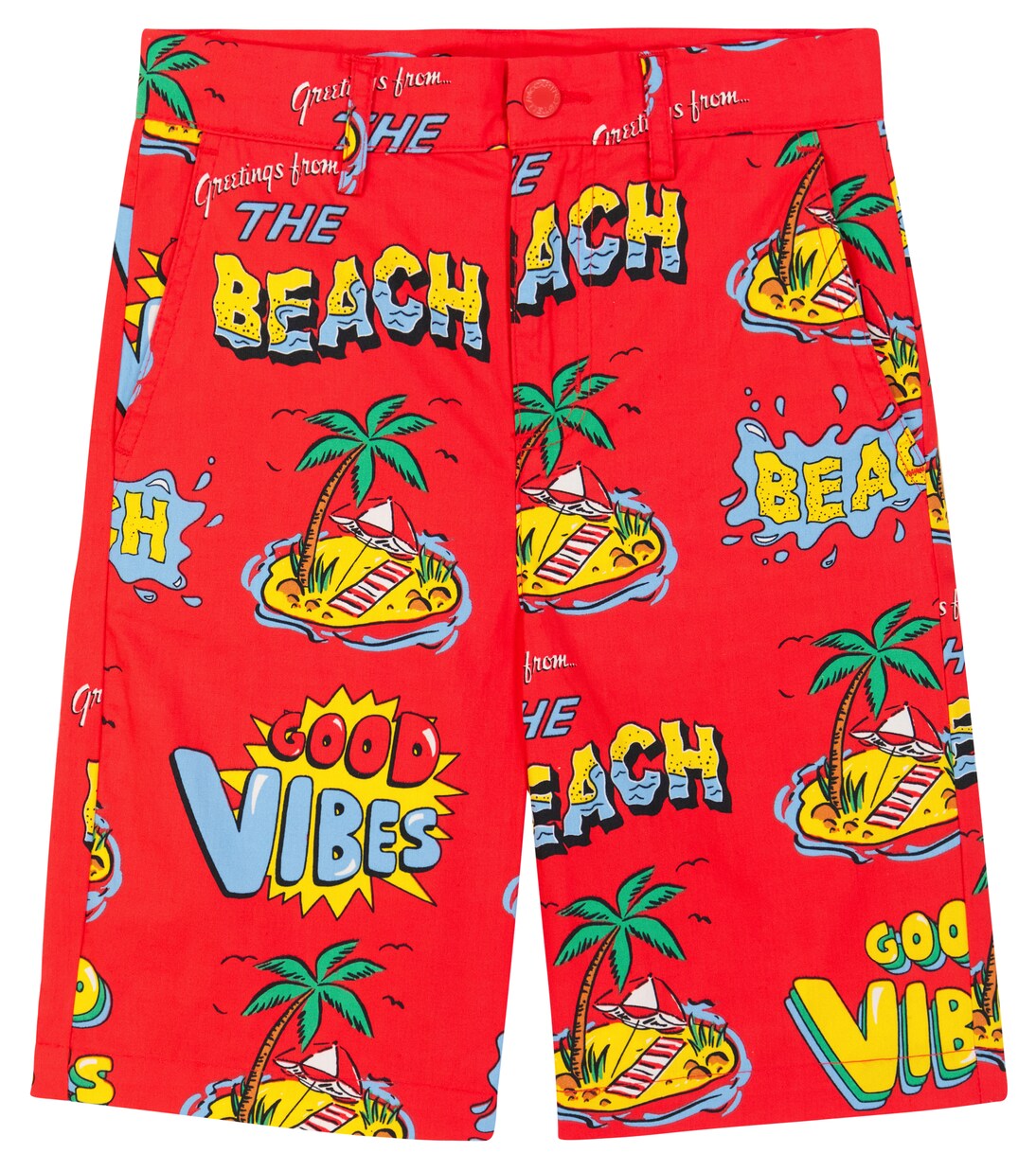 Printed cotton shorts | Stella McCartney Kids
