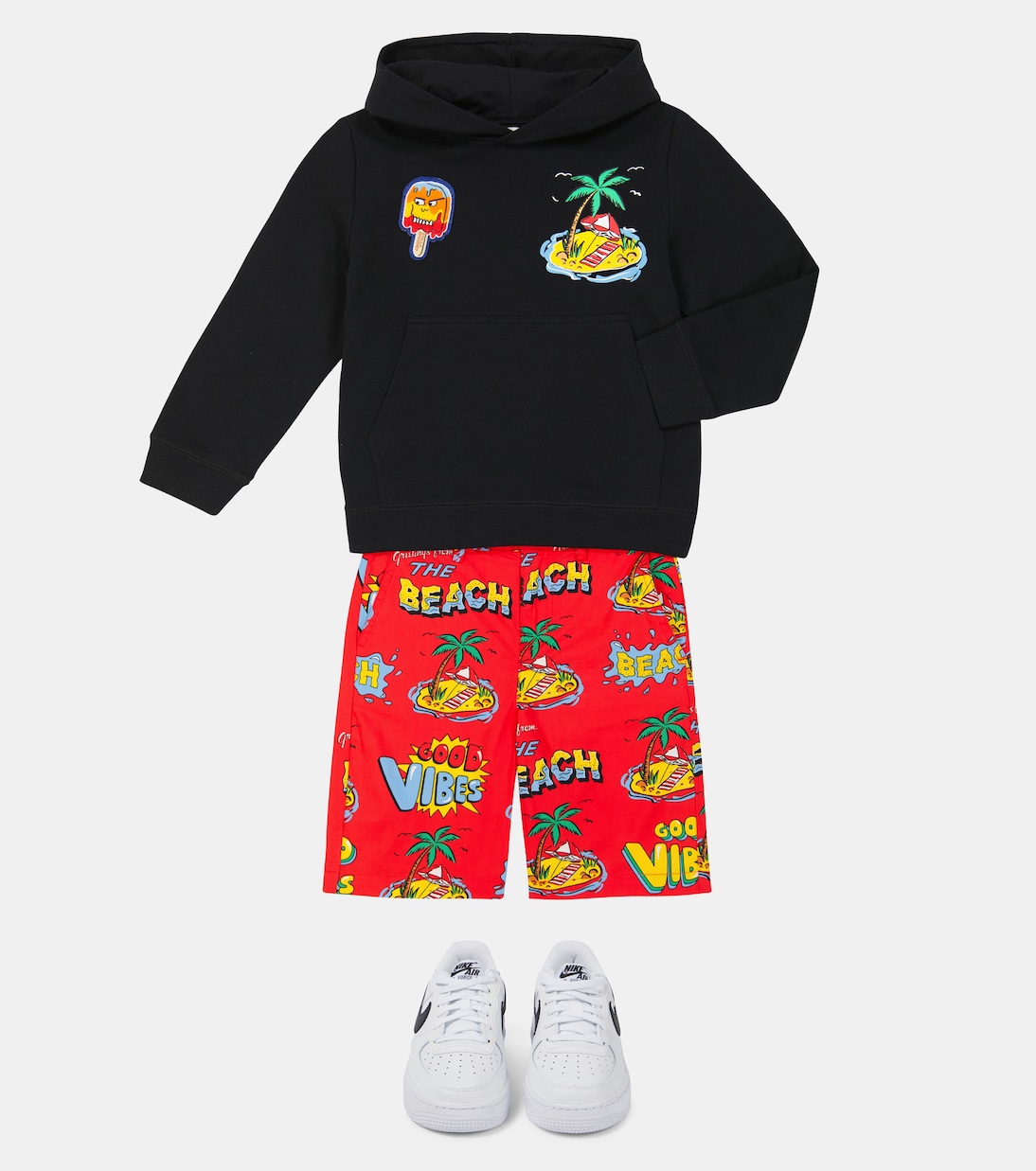 Printed cotton shorts | Stella McCartney Kids