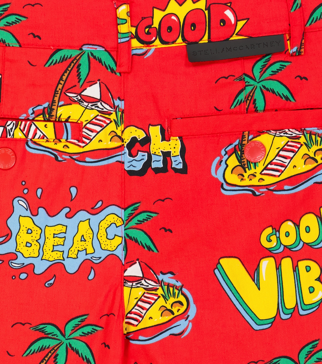 Printed cotton shorts | Stella McCartney Kids