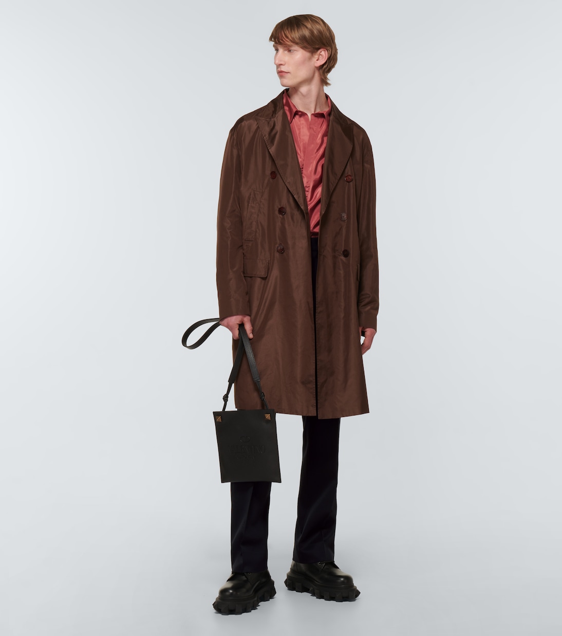 Flared-Hose aus Woll-Jersey | Valentino
