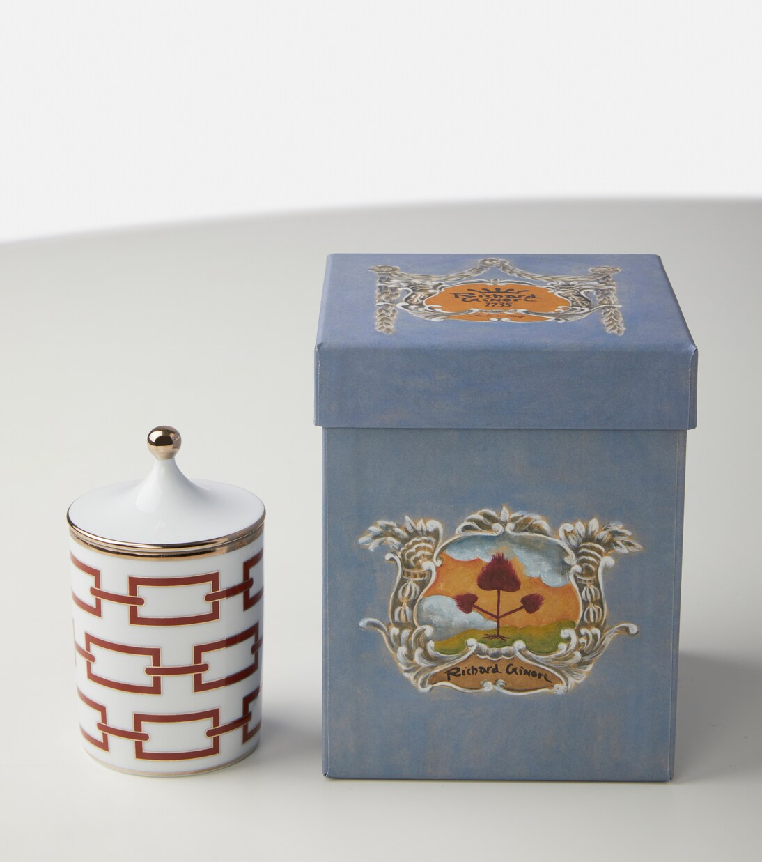 Rose and Saffron Catene candle | Ginori 1735