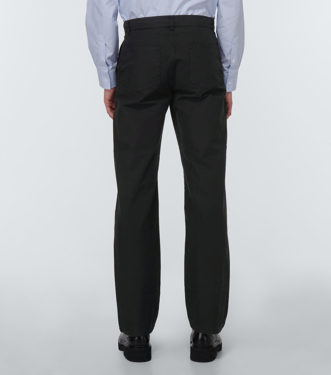 Pantalones rectos de algodón | Winnie New York
