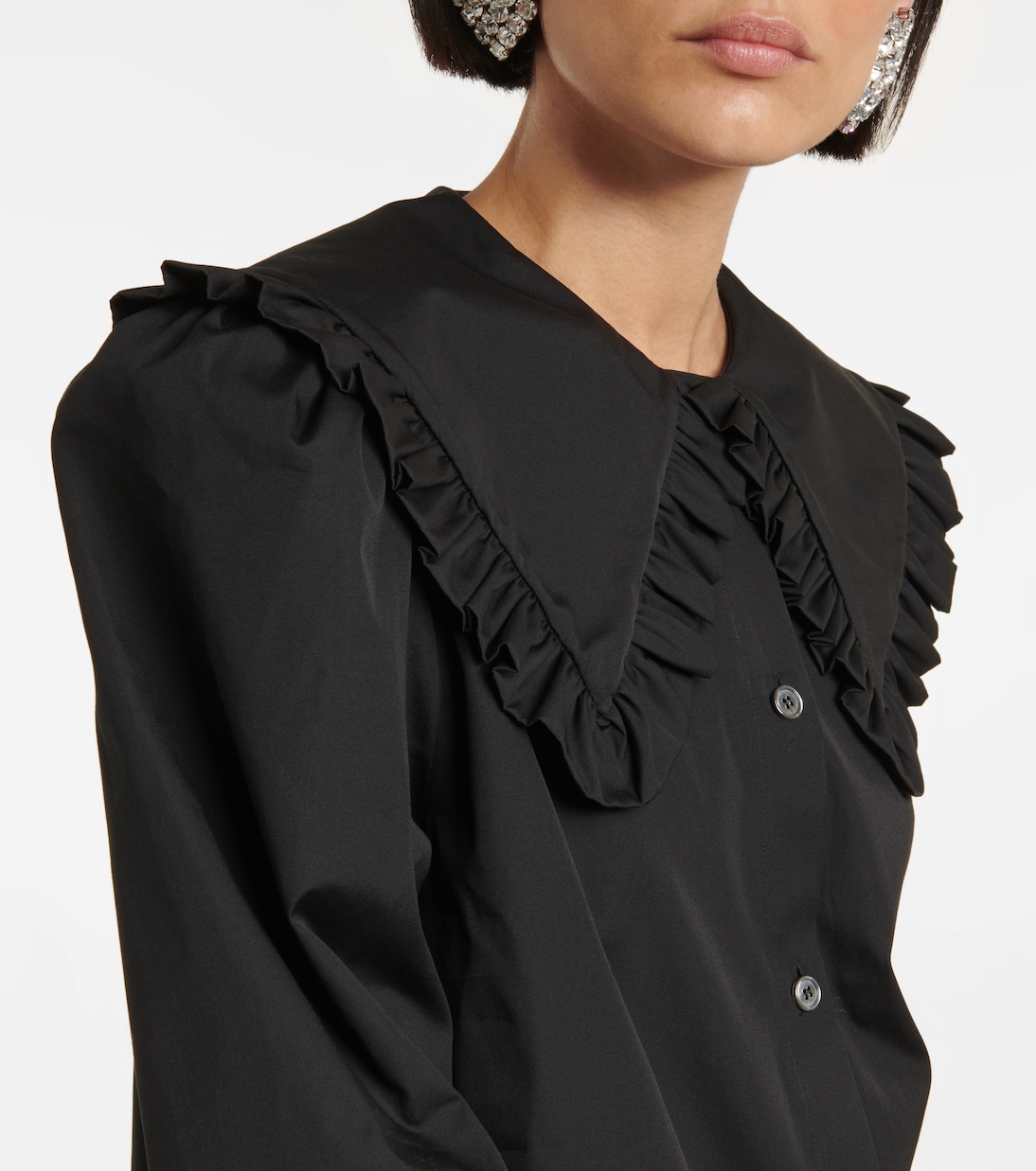Blusa en popelín de algodón | Alessandra Rich