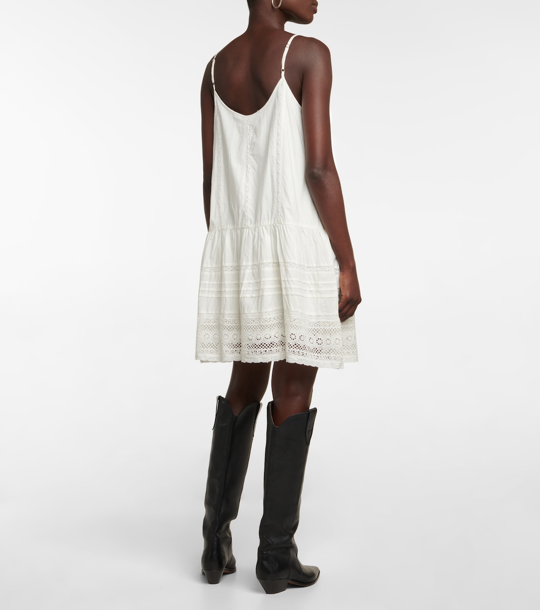 Brittany cotton minidress | Velvet