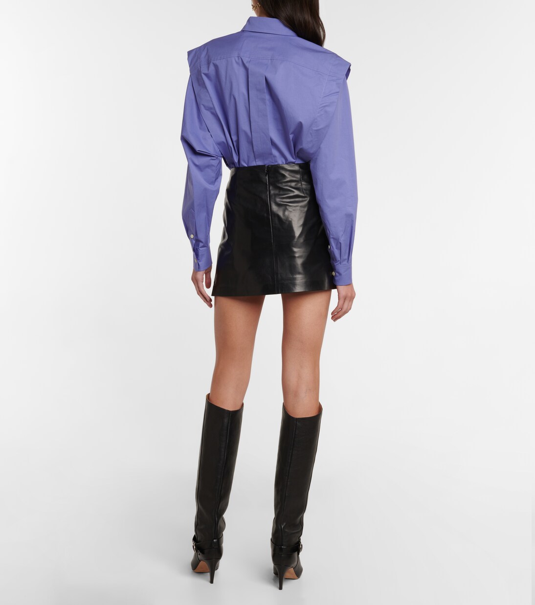 Minifalda Blair de piel | Isabel Marant