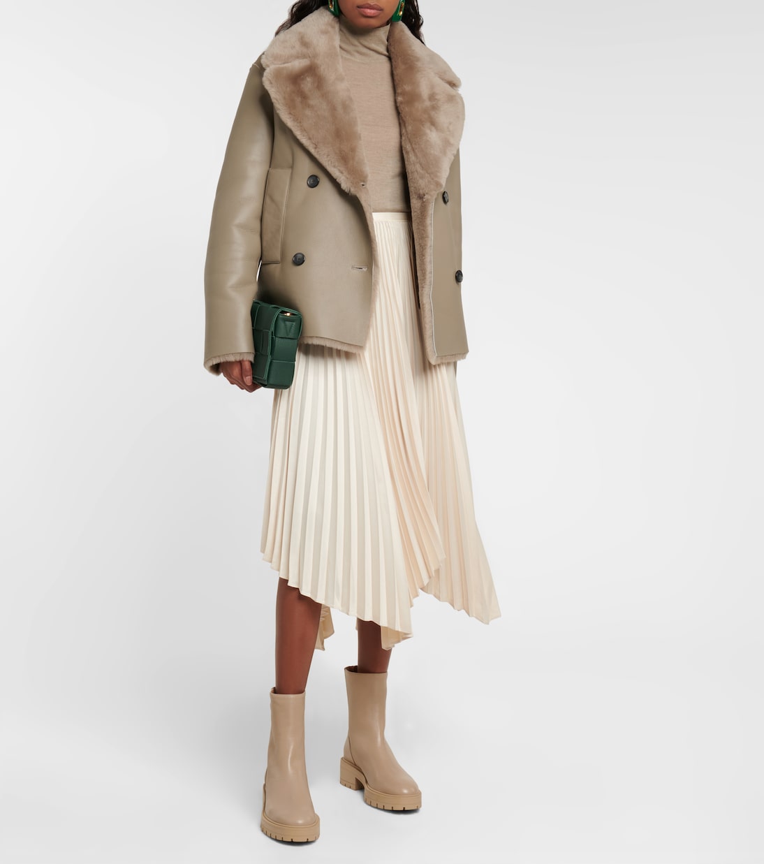 Saint Honoré leather ankle boots | Aquazzura