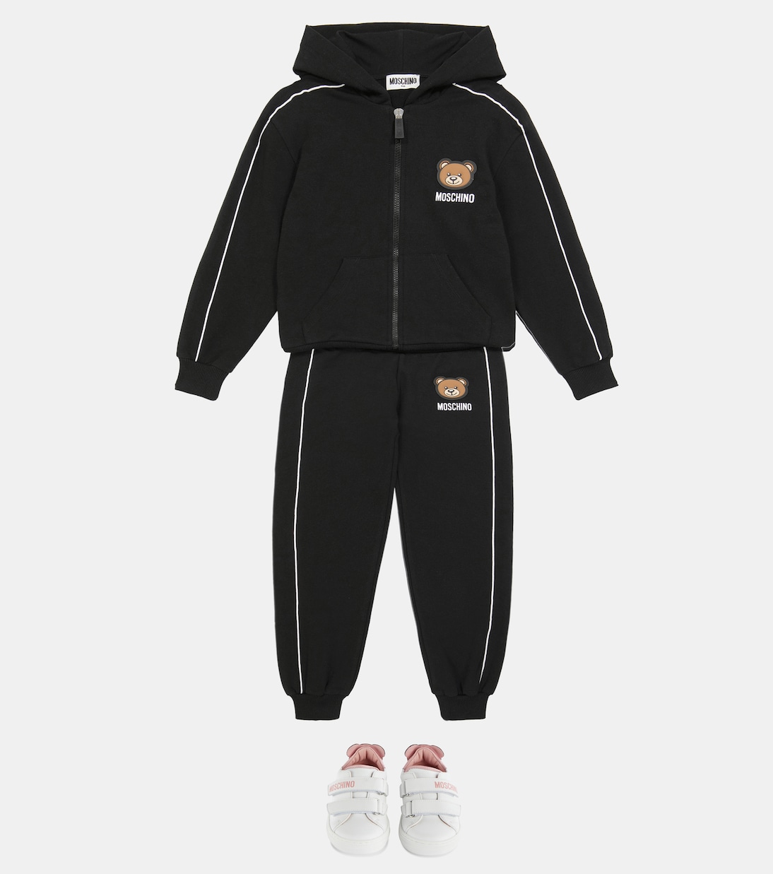 Baskets en cuir | Moschino Kids