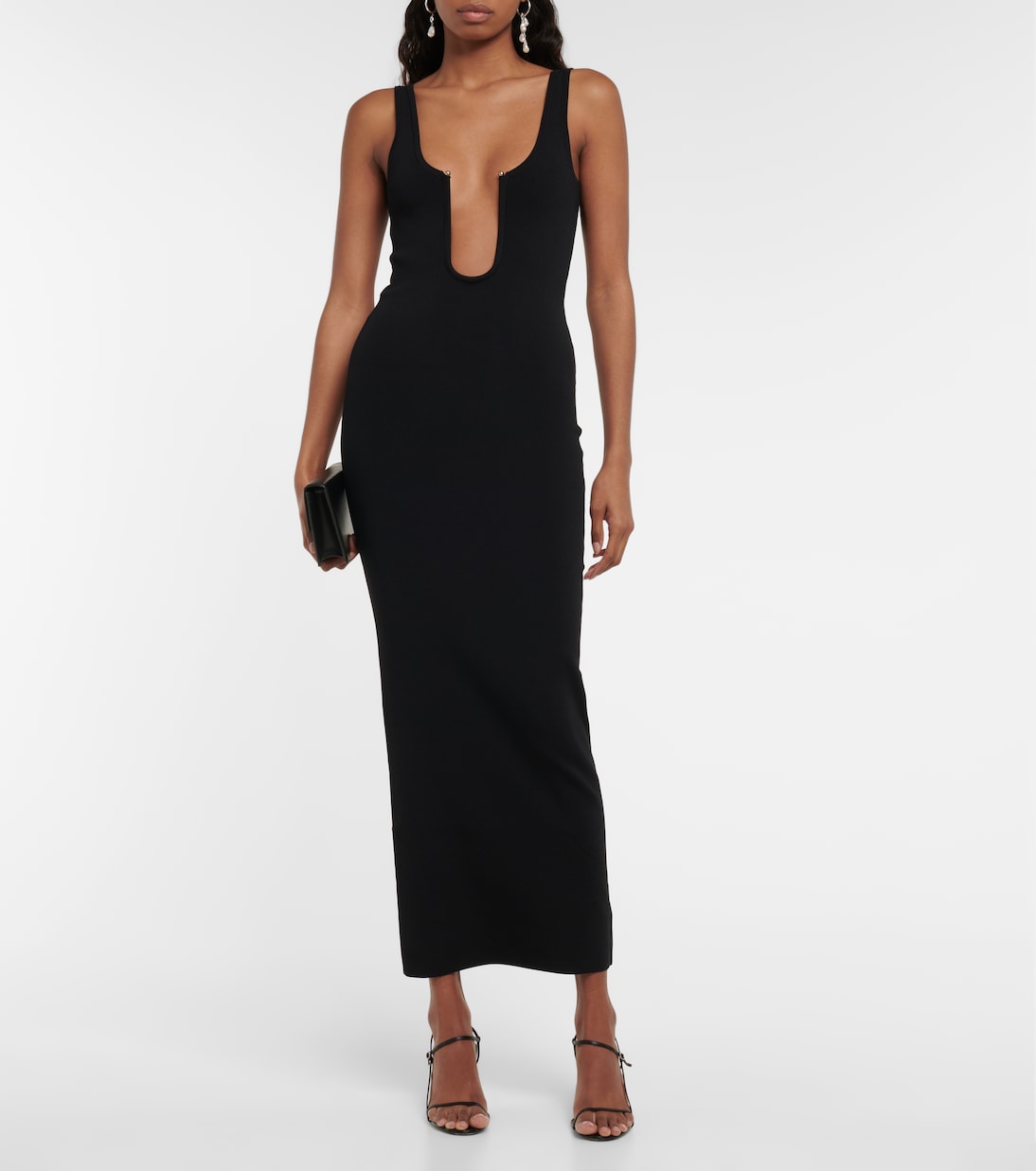 Midikleid aus Rippstrick | Christopher Esber