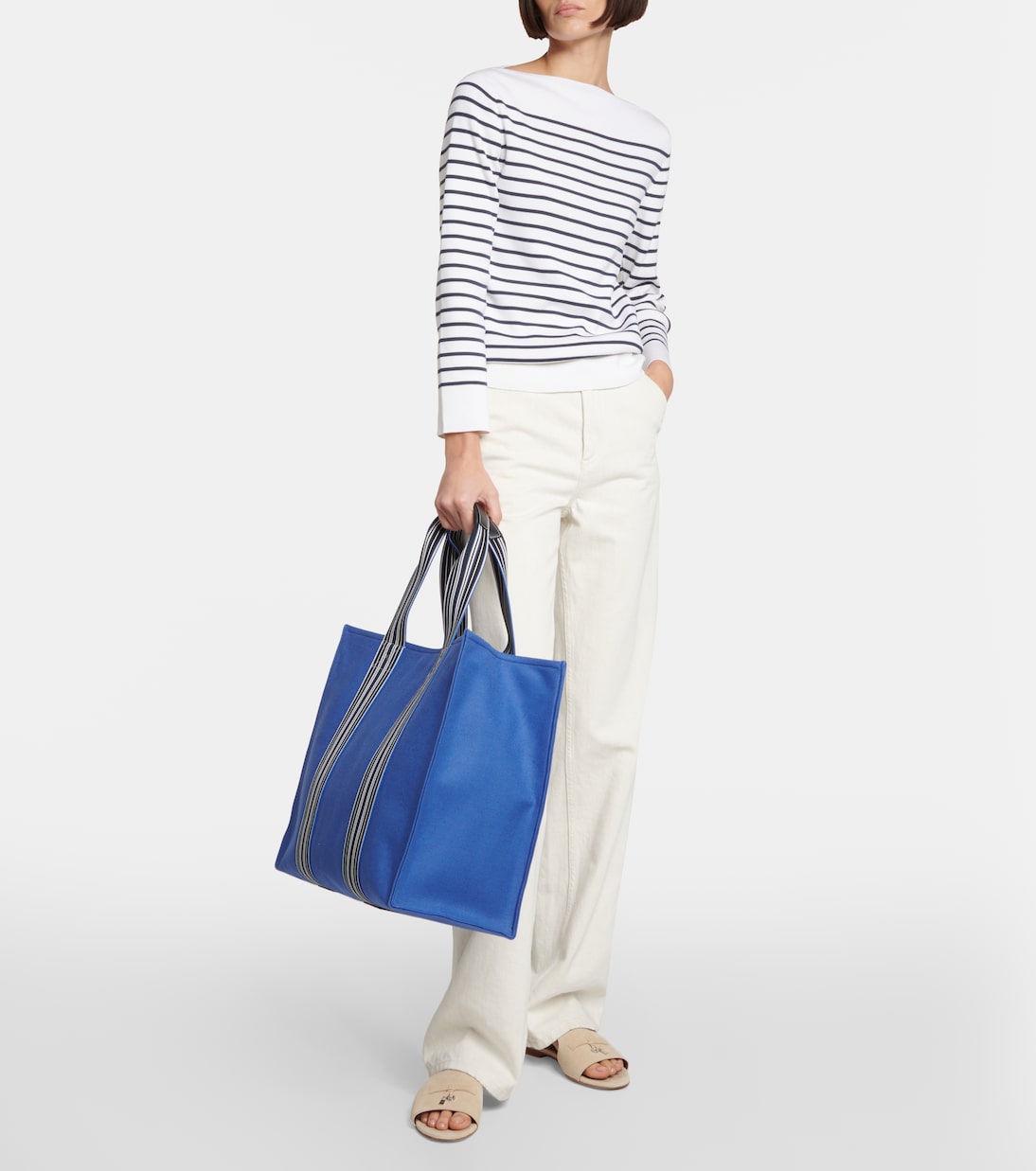 Borsa The Suitcase in canvas | Loro Piana
