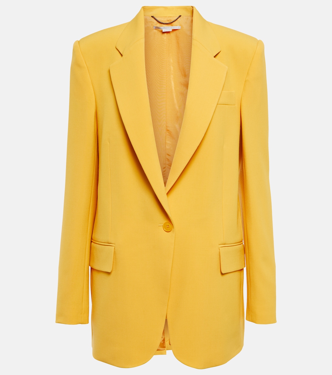 Wool-blend single-breasted blazer | Stella McCartney