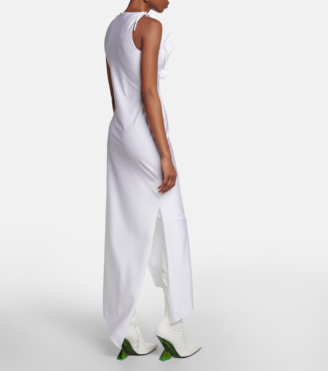 Embellished asymmetric gown | Coperni