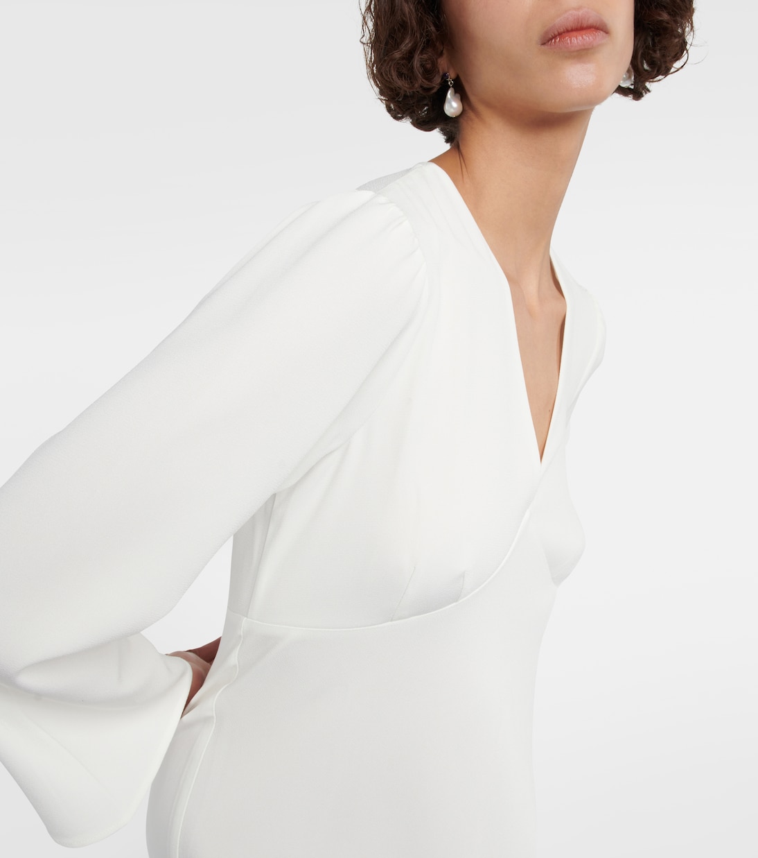 Bridal Maxikleid Mya mit Federn | Rixo