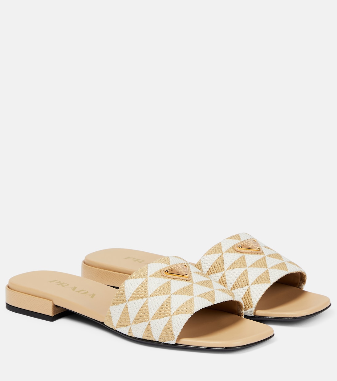 Sandali Geometric in jacquard | Prada