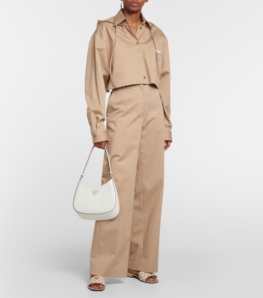 Sandali Geometric in jacquard | Prada