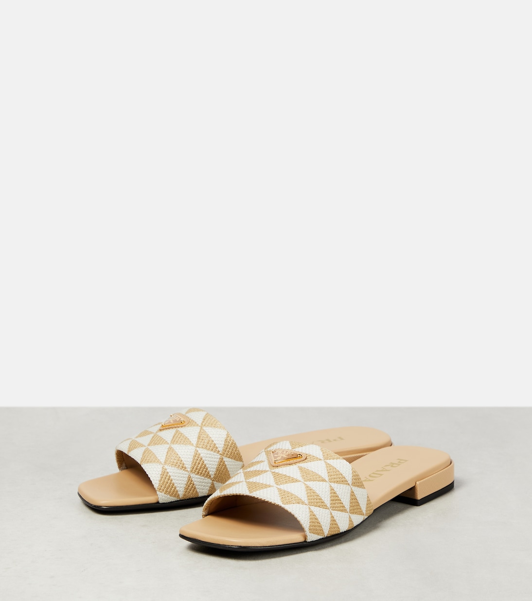 Sandali Geometric in jacquard | Prada