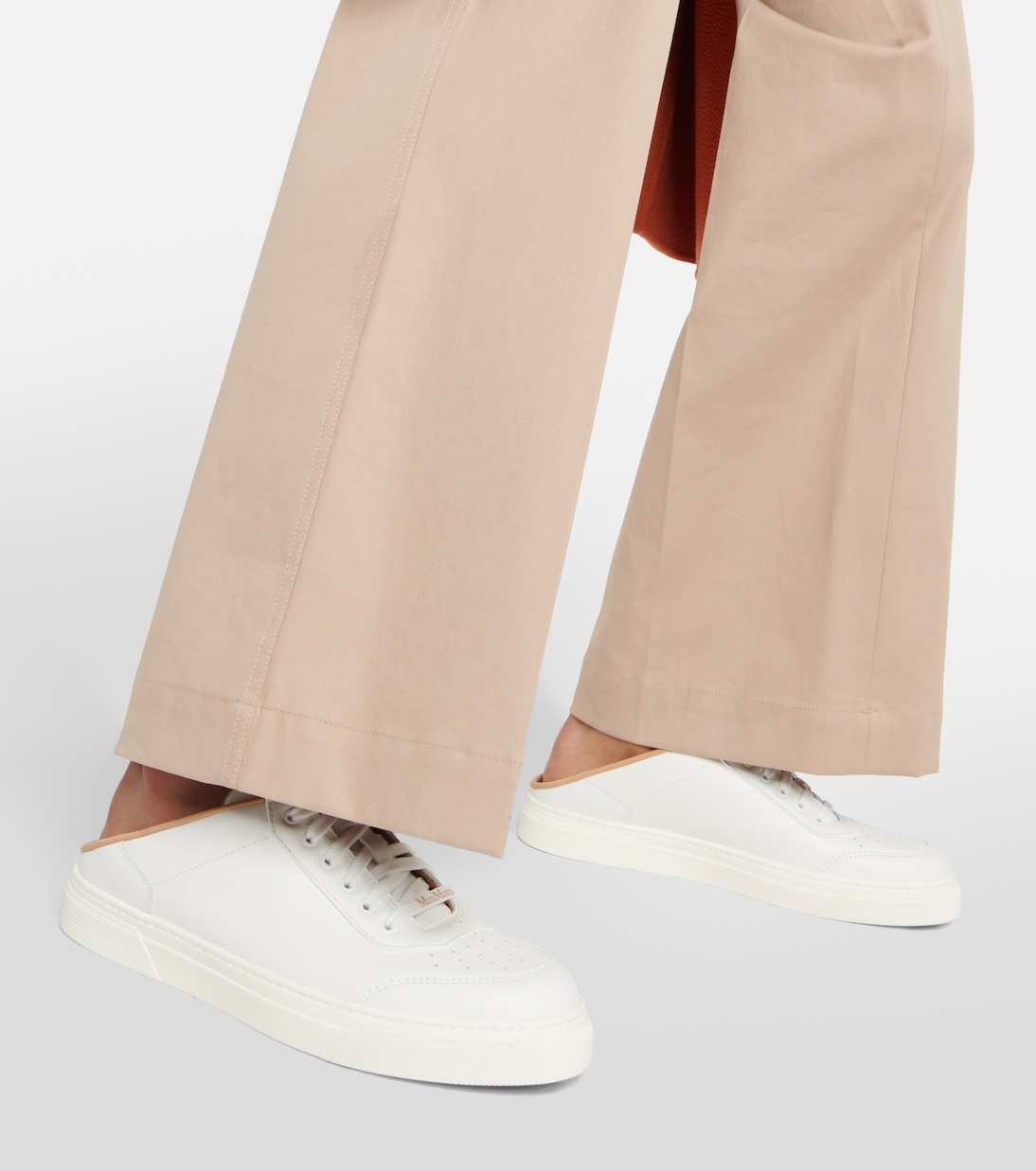 Baskets Slide en cuir | Max Mara