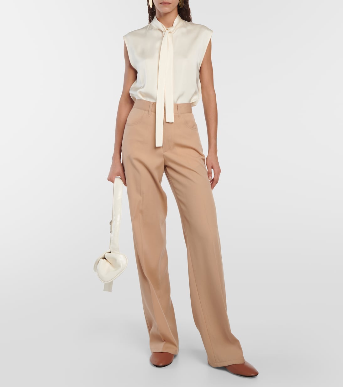 Ballerinas aus Leder | Jil Sander