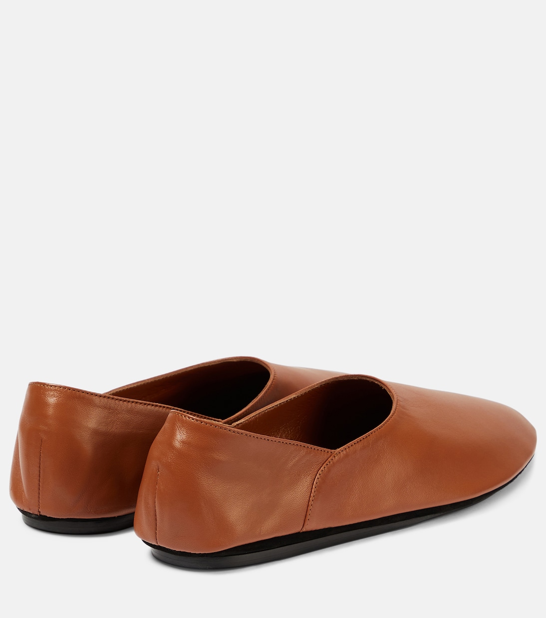 Ballerinas aus Leder | Jil Sander