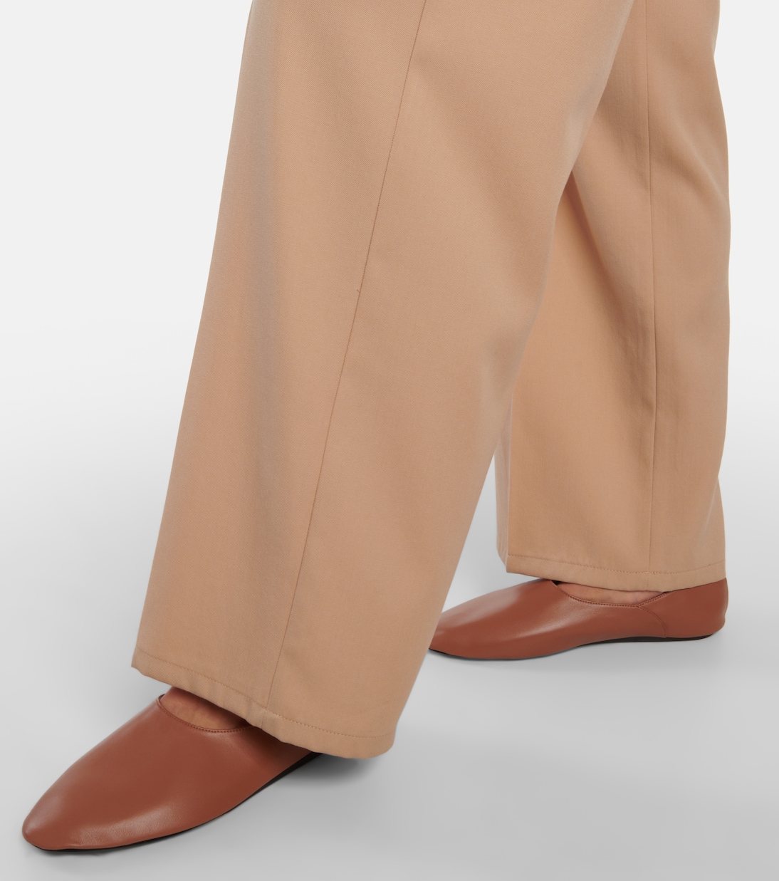 Ballerinas aus Leder | Jil Sander