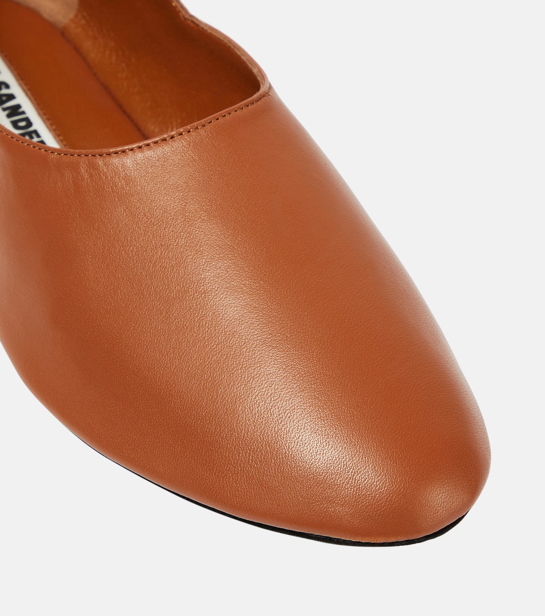 Ballerinas aus Leder | Jil Sander