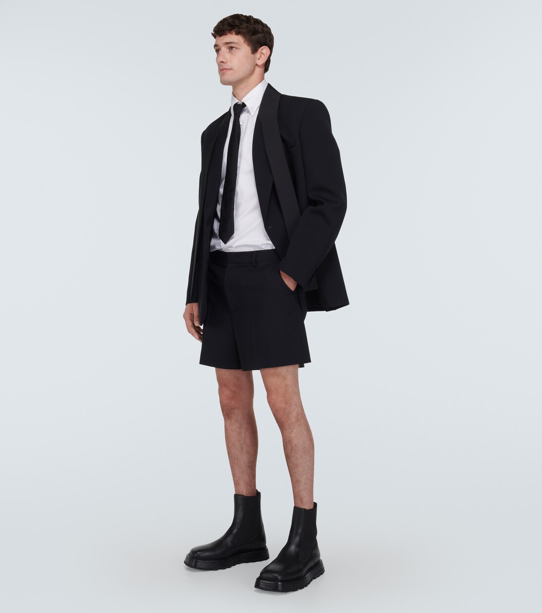 Bermuda-Shorts aus einem Wollgemisch | Valentino