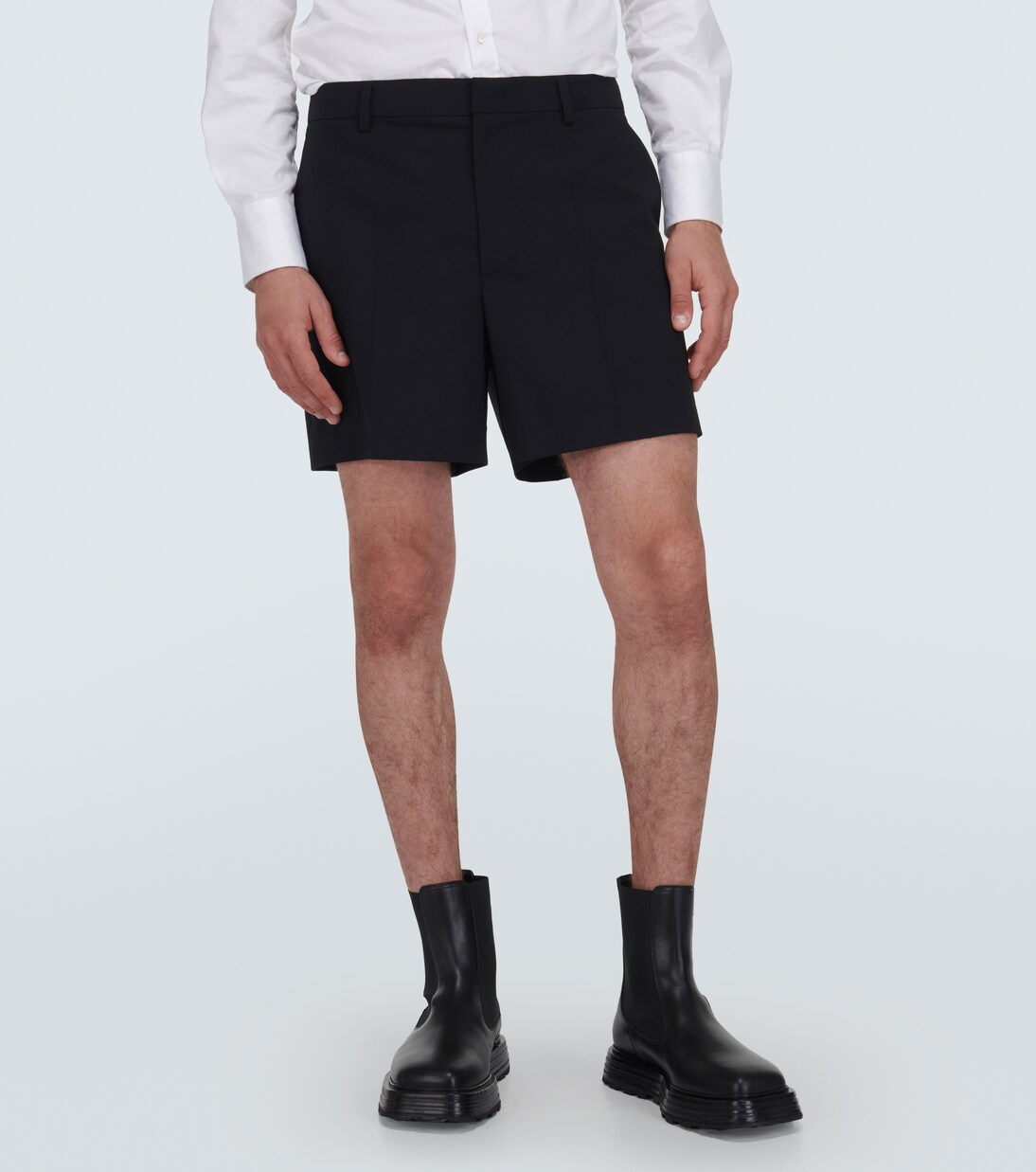 Bermuda-Shorts aus einem Wollgemisch | Valentino