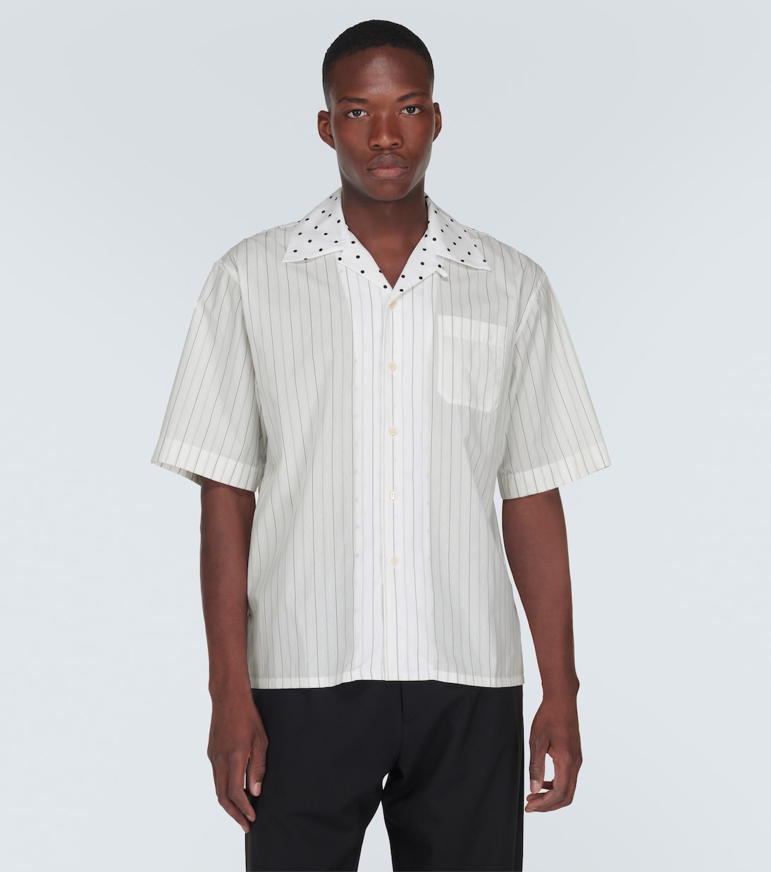 Camicia in popeline di cotone a righe | Marni