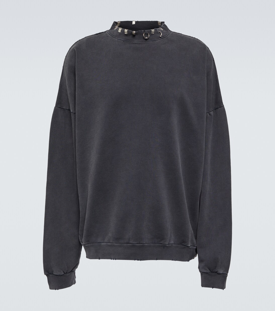 Sudadera Round Pierced de algodón | Balenciaga