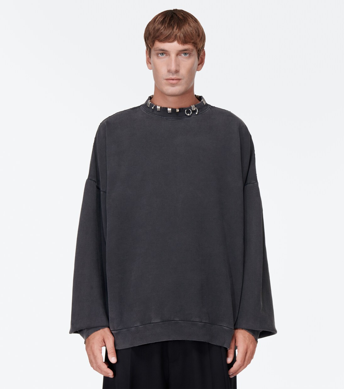 Sudadera Round Pierced de algodón | Balenciaga