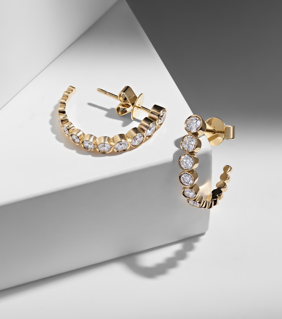 Boucles d'oreilles Boucle Ensemble en or 18 ct et diamants | Sophie Bille Brahe