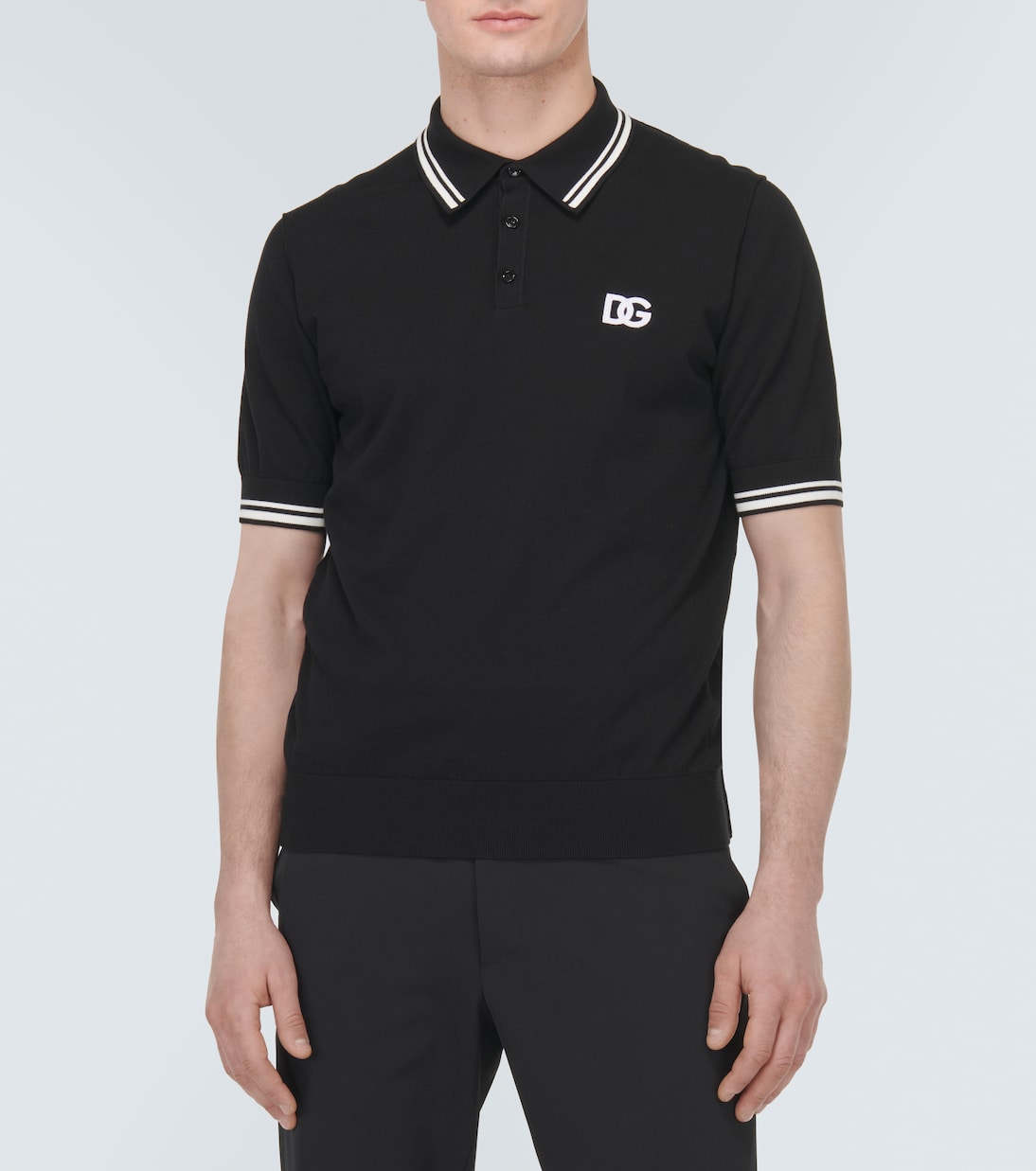 Polohemd aus Baumwoll-Piqué | Dolce&Gabbana