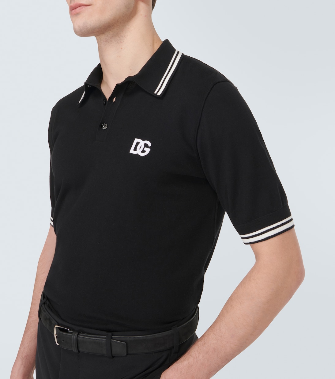 Polohemd aus Baumwoll-Piqué | Dolce&Gabbana