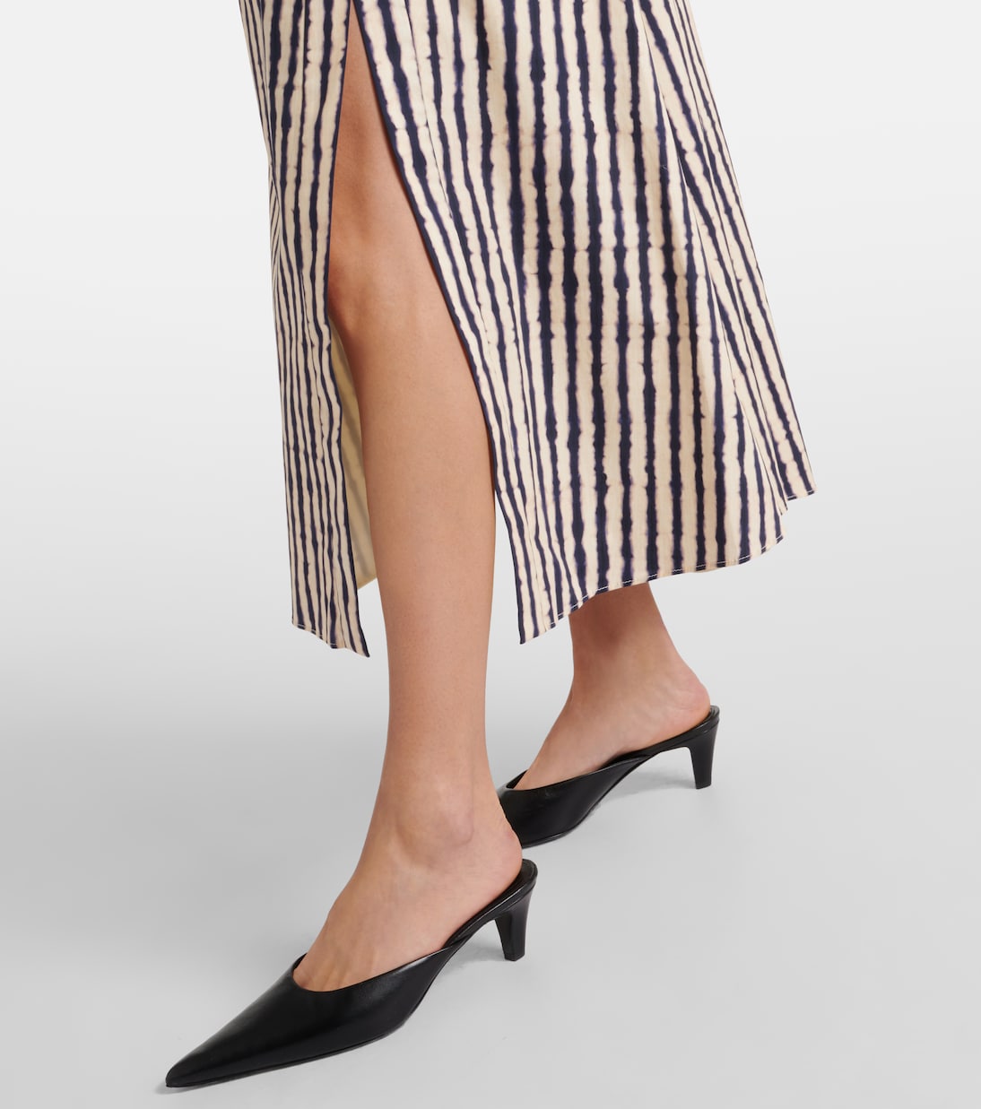 Vestido midi Lydia de mezcla de algodón | Altuzarra