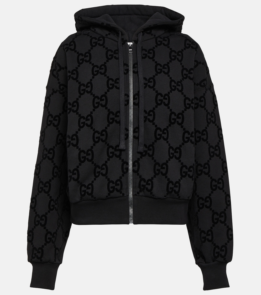 Sudadera con capucha de forro polar con GG | Gucci