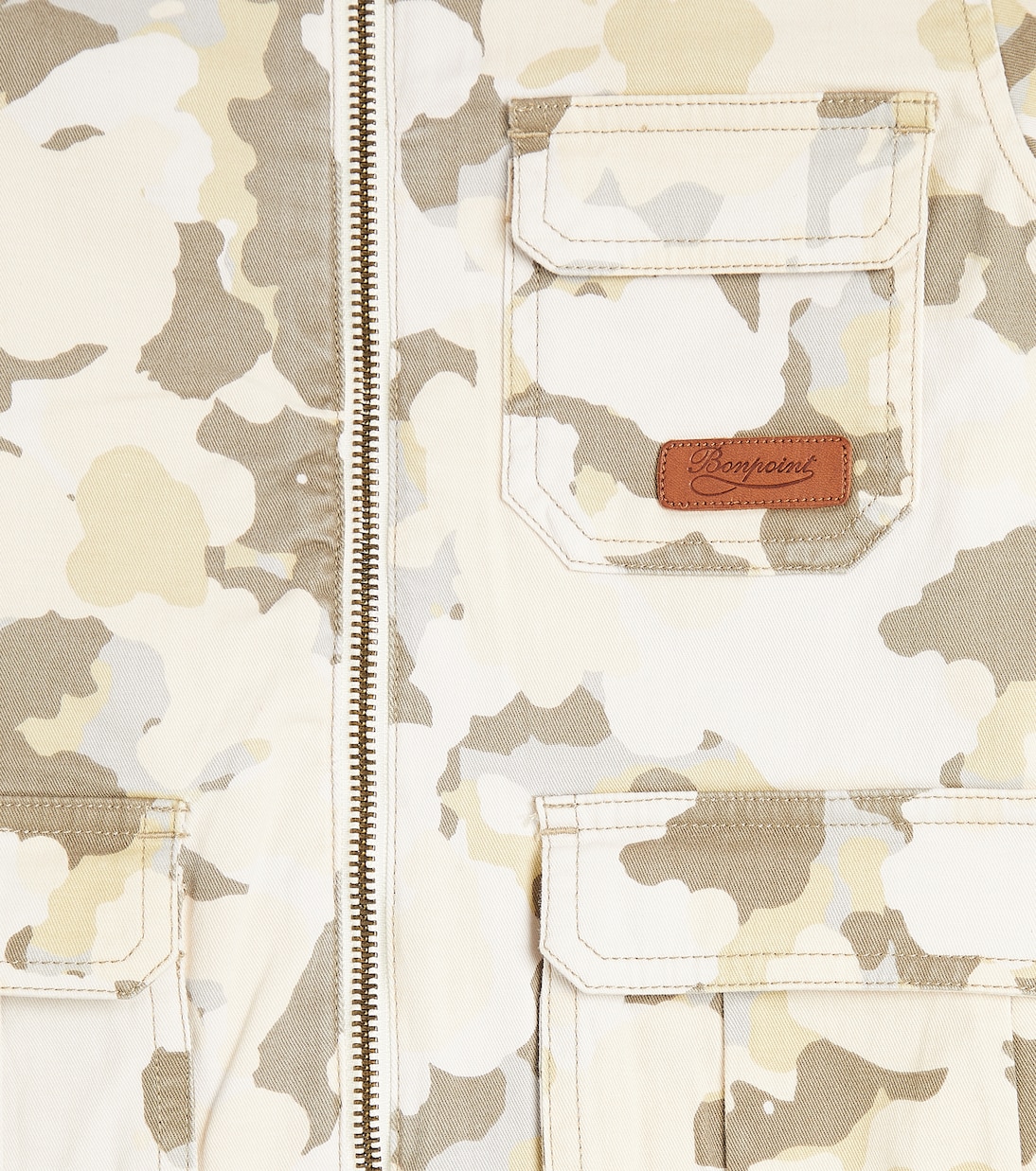 Flavien camouflage cotton jacket | Bonpoint