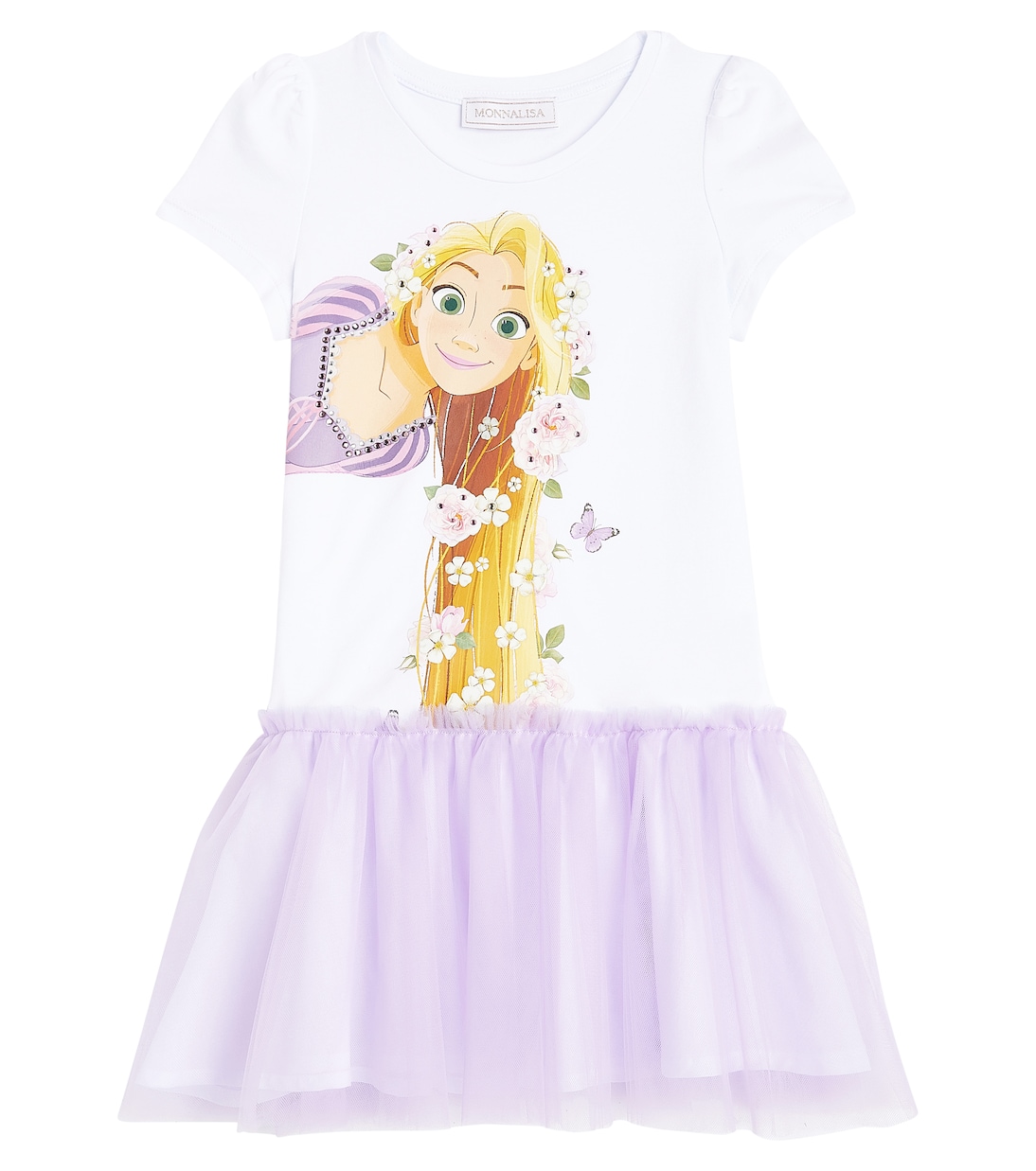 x Disney® - Abito Free Time in jersey | Monnalisa