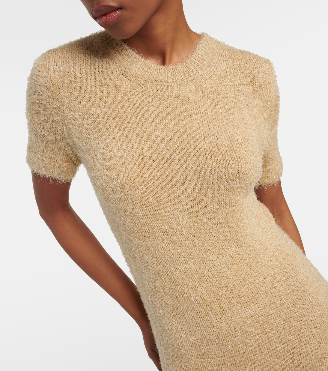 Robe longue Helen en soie et cachemire | Khaite