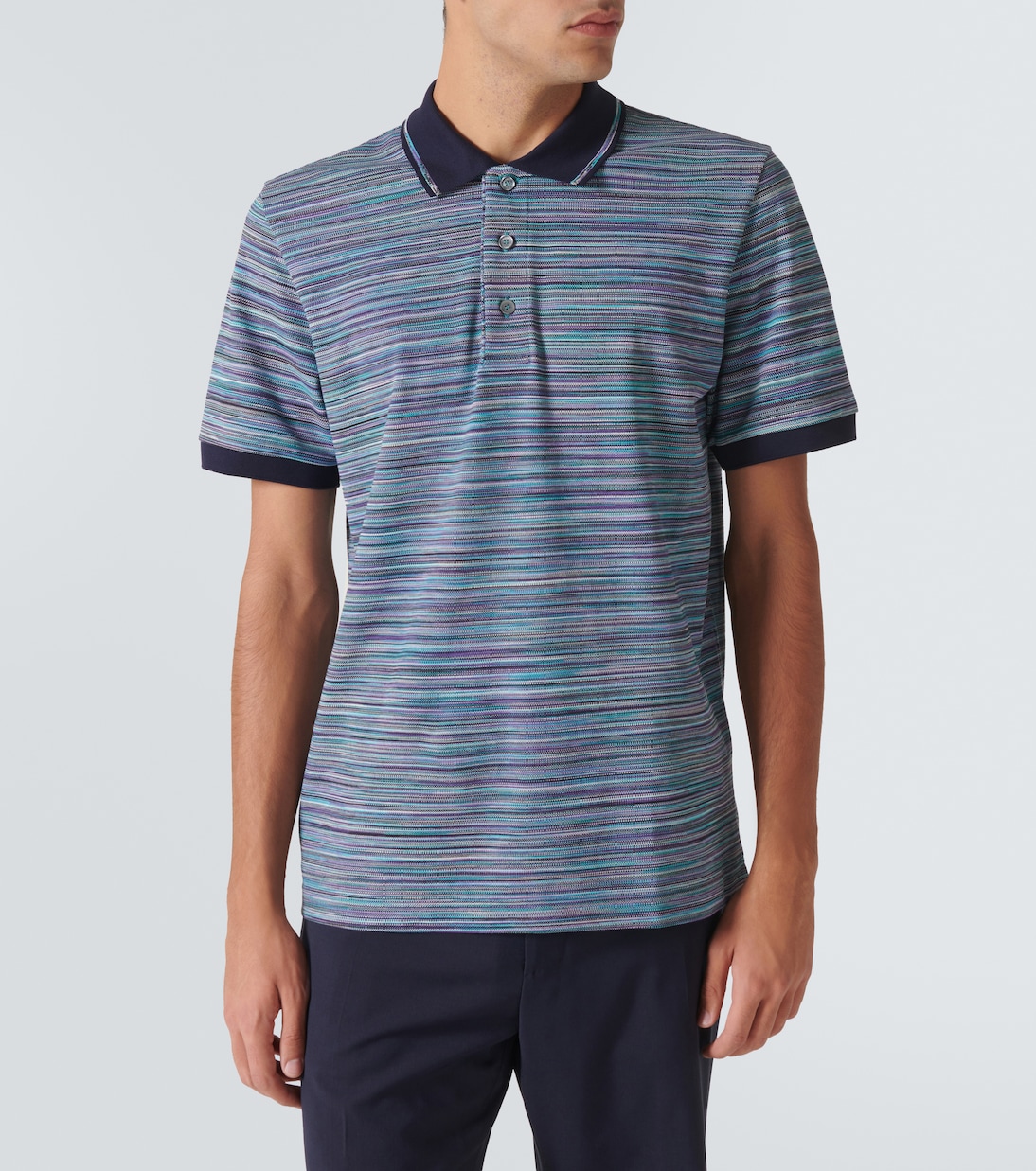 Polo de algodón a rayas | Missoni