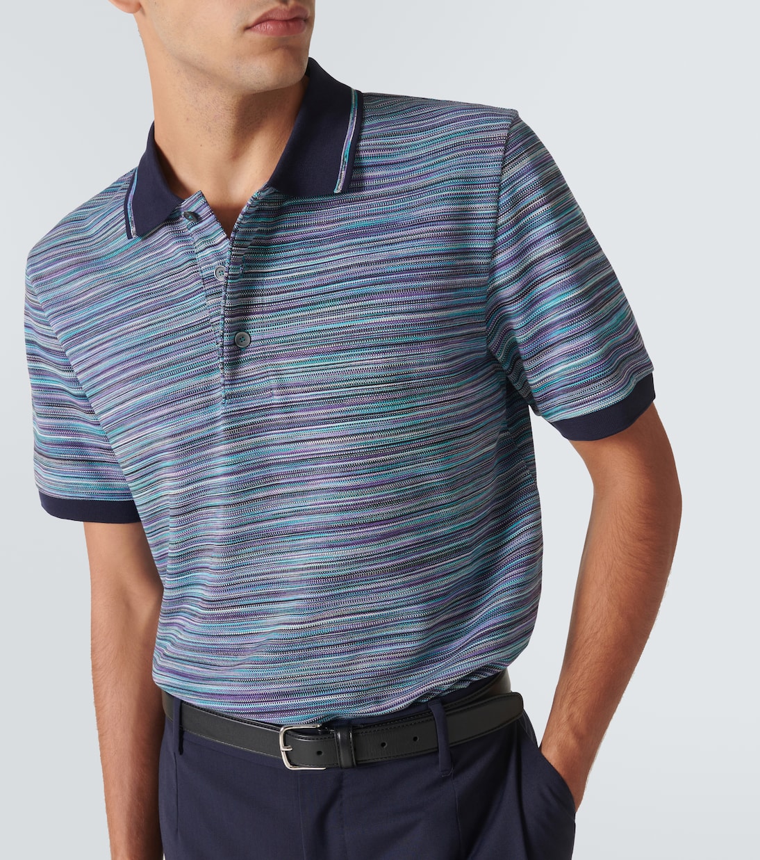 Polo de algodón a rayas | Missoni