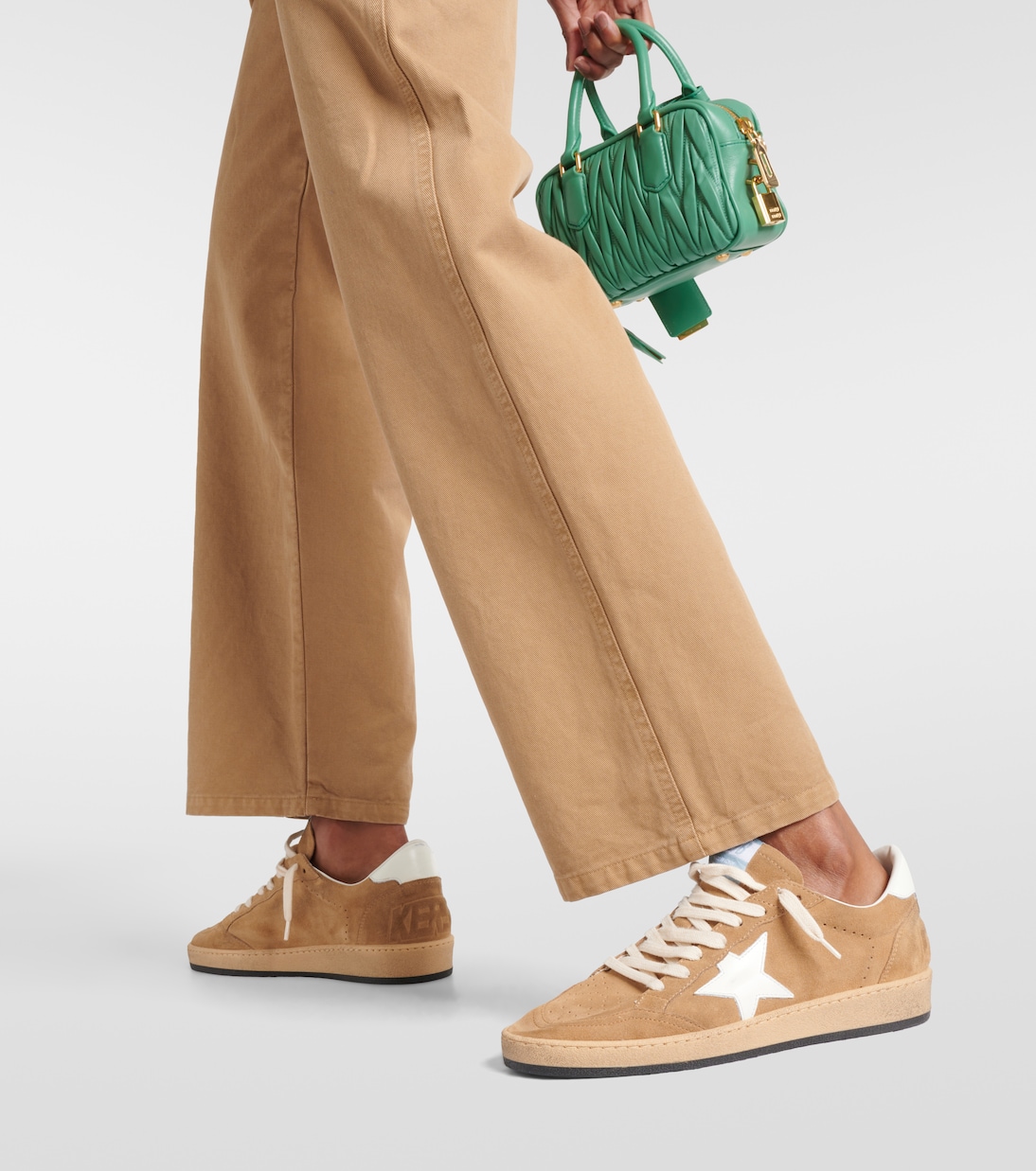 Ball Star suede sneakers | Golden Goose
